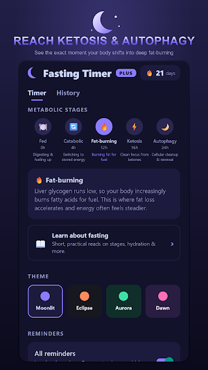 Fasting Timer: Intermittent Screenshot 1
