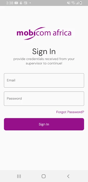Mobicom Insurance Agents Screenshot 1