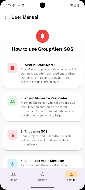 Group Alert SOS Screenshot 2