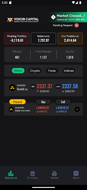 V Capital Screenshot 1