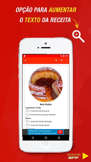 Receitas de Pudim Screenshot 1