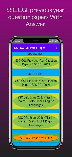 SSC CGL ALL YEAR QUESTION AnS Screenshot 0