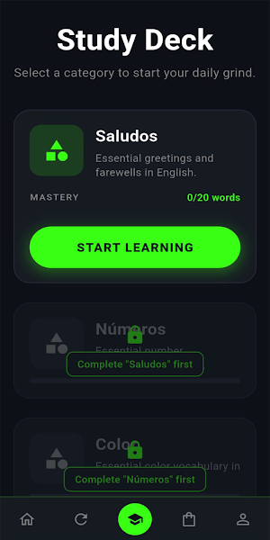 VocaWords – English Vocabulary Screenshot 2