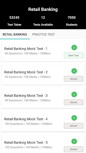 JAIIB CAIIB Mock Tests Screenshot 1