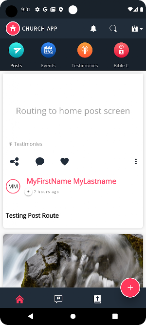 Church App Screenshot 3