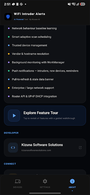 WiFi Intruder Alerts Screenshot 2