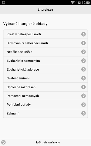 Liturgie.cz Screenshot 2
