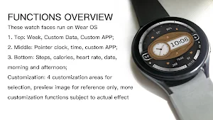 Wooden Business For Wear OS Screenshot 2