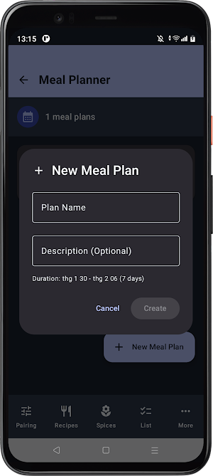 SpiceNode Screenshot 1