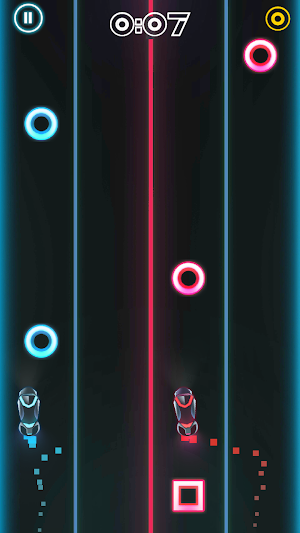 Glow 2 Cars Screenshot 2