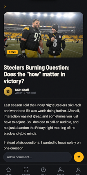 Steel Curtain Network Screenshot 1