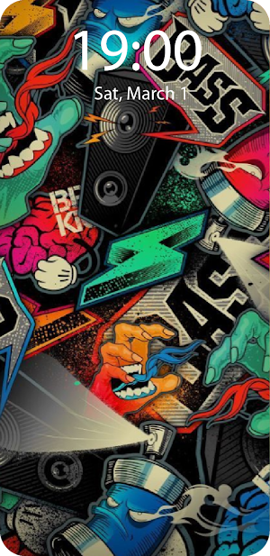 Graffiti Live Wallpaper Screenshot 2