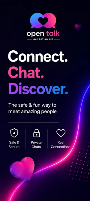 Open Talk (Gay - Dating) Screenshot 0