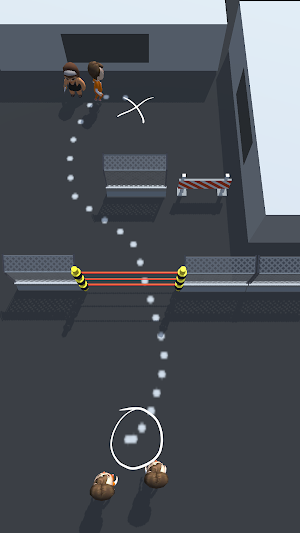 Prison Escape 3D Line Puzzle Screenshot 2