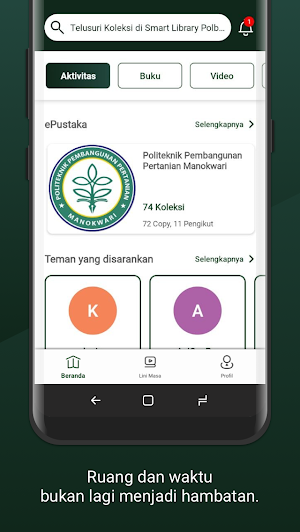 Smart Lib Polbangtan Manokwari Screenshot 2