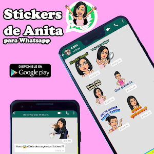 Stickers de Anita para WhatsApp - WAStickerApps Screenshot 0