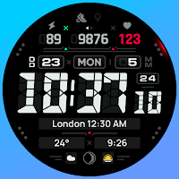 SH057 Watch Face, WearOS watch