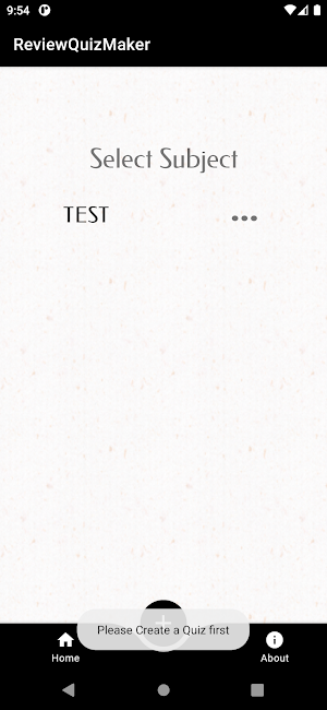 Reviewer Quiz Maker Screenshot 2