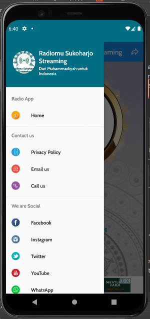 Radiomu Sukoharjo Streaming screenshot 2