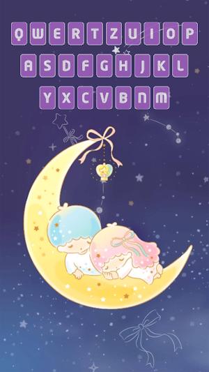 Little Twins Keyboard Theme screenshot 1