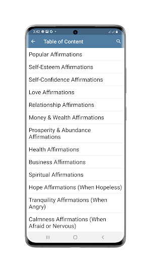 Positive Affirmations - I am Screenshot 2