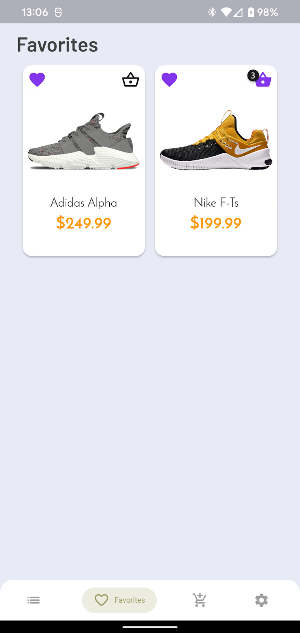 Onix Flutter Shoes App Screenshot 2