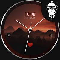 Love minimal watch face