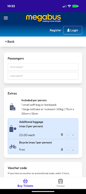 Megabus Screenshot 2