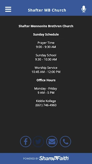 Shafter MB Church Screenshot 0