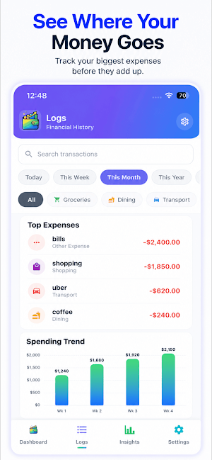 Budget APP: AI Expense Tracker Screenshot 3