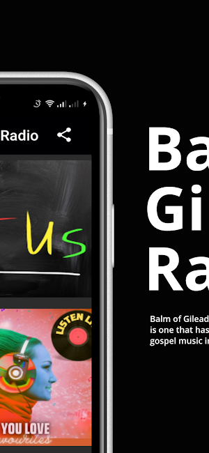 Balm Of Gilead Radio Screenshot 1