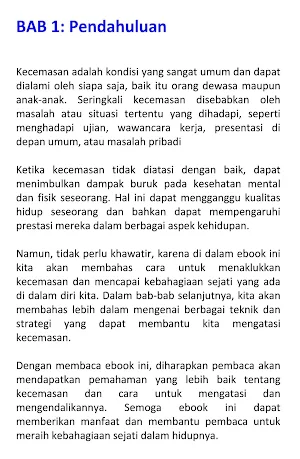 Cara Menaklukkan Kecemasan Screenshot 2
