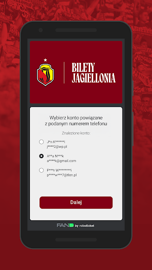 Bilety Jagiellonia Screenshot 1
