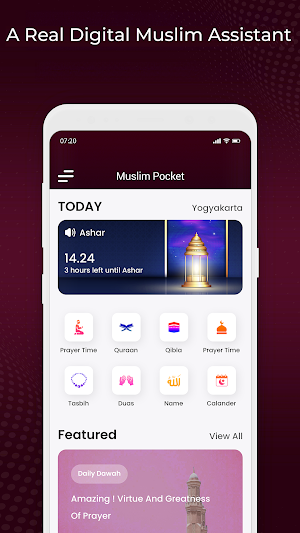 Muslim Daily: Prayer & Quran Screenshot 0