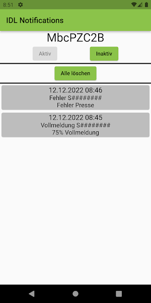 IDL Notifications Screenshot 1