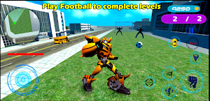Transformer Bee Robot Fight Screenshot 0