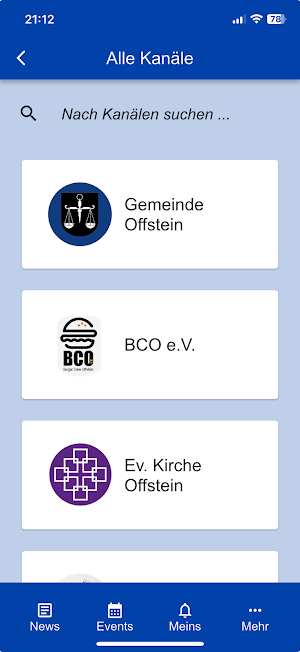 Offstein App Screenshot 3