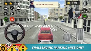 Real Car Driving Academy Game Screenshot 0