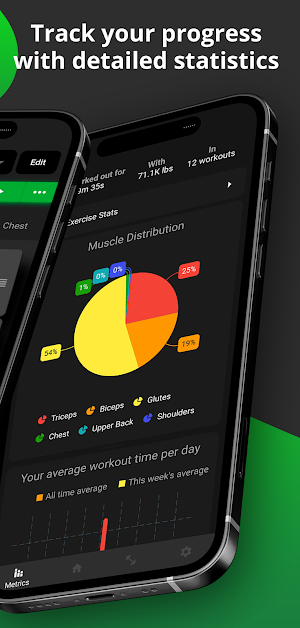 JustLift - Gym Tracker, Logger Screenshot 1