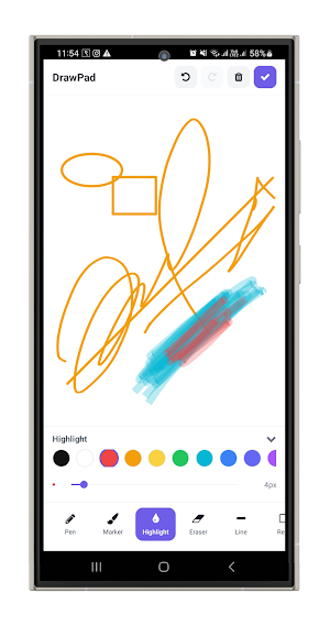 Drawing Canvas Screenshot 2