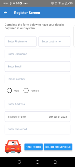 DriveMate Ug Screenshot 1
