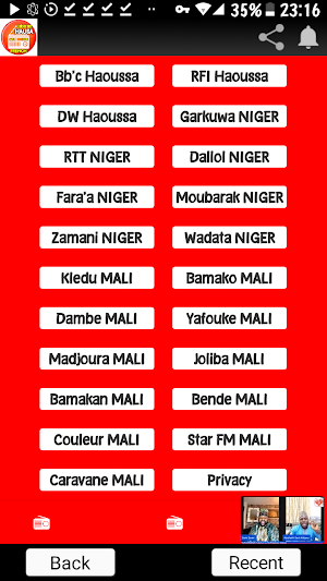 HAUSA BBC Niger Mali Libya Screenshot 0