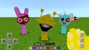 Sprunki Music Horror MCPE MOD Screenshot 1