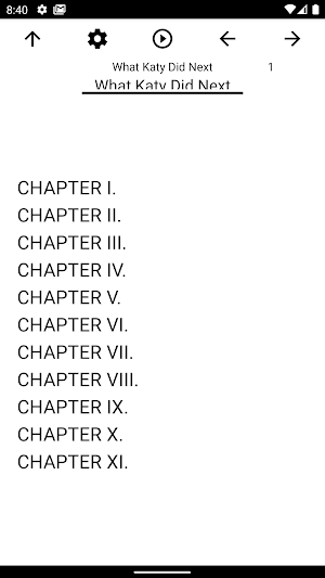 Book, What Katy Did Next Screenshot 0
