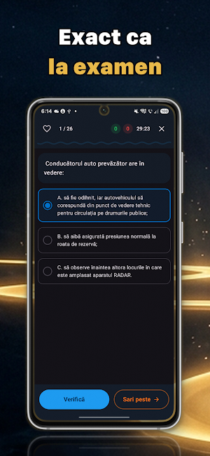 iPermis: Chestionare Auto Screenshot 1