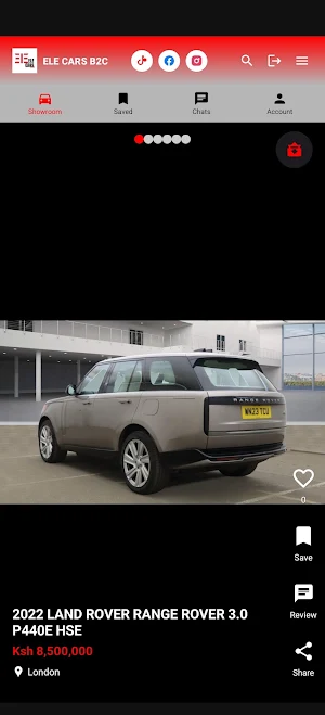 Ele Cars B2C Screenshot 2