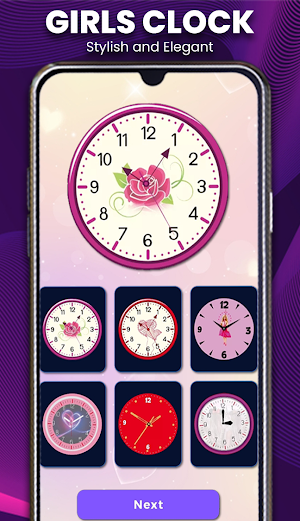 Neon Clock - Digital Watch Screenshot 0