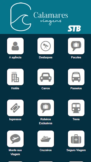 Calamares Viagens Screenshot 0