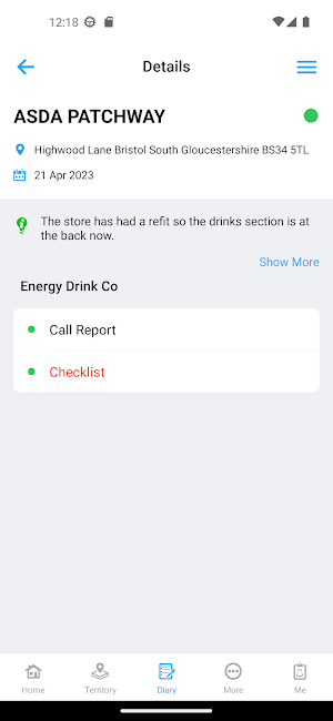 SalesAtWork Screenshot 2
