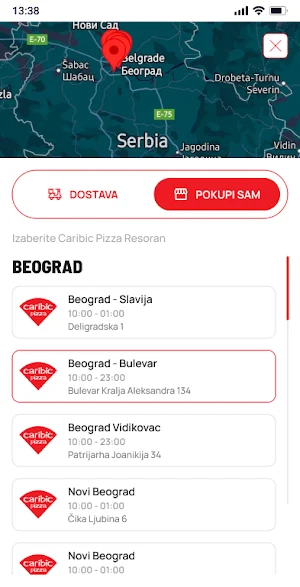 Caribic Pizza Screenshot 2